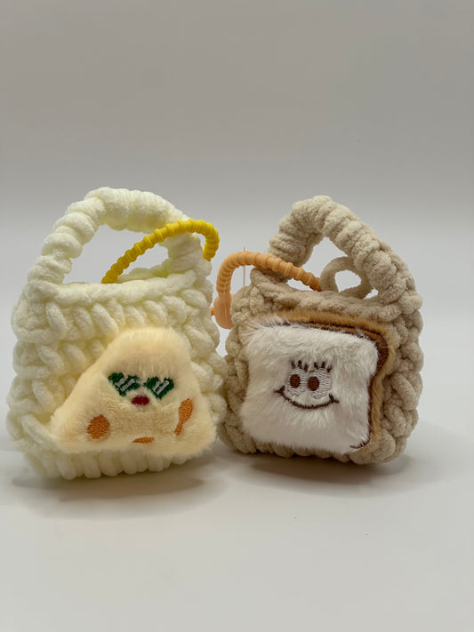 Hand-woven storage bag