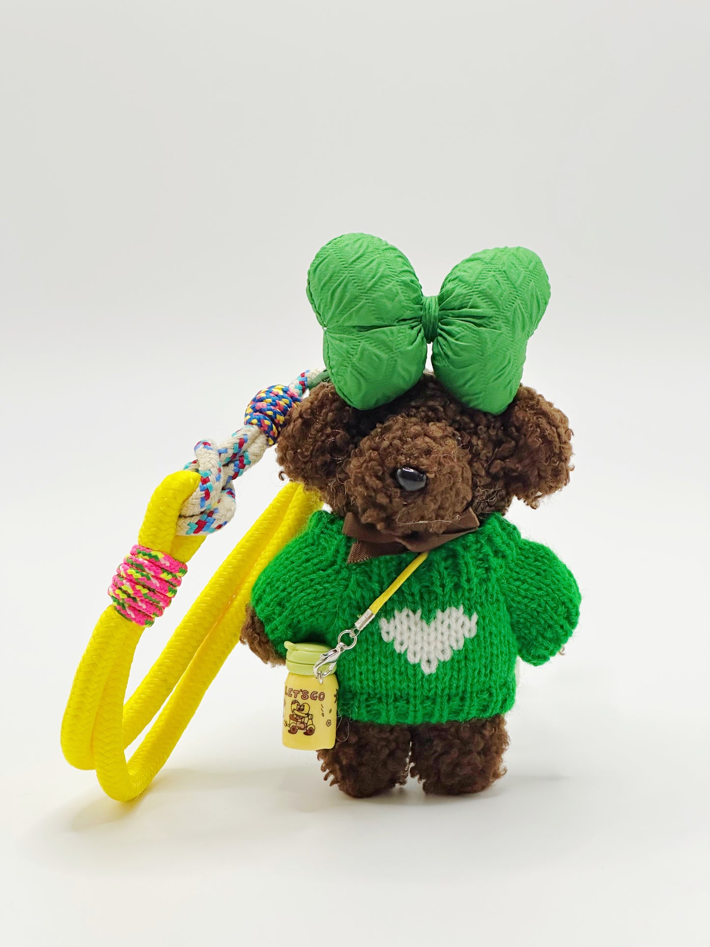 Green sweater Puppy